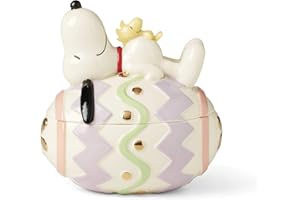 Lenox 895685 Peanuts Easter Snoopy Covered Candy Dish