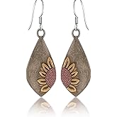 ecozran Boho Earrings for Women - Handmade Vintage Carved Dangle Earrings Party Birthday Perfect Stylish Gifts