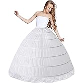 Women’s Petticoat Skirt Crinoline for Girls Hoop Skirt Petticoat Underskirt Half Slips