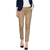 Hybrid & Company Womens Ultra Comfy Stretch Slim Fit Trousers Chino Pants with Pocket