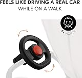 hauck Pushchair Steering Wheel Toy Black with Horn for Buggies 39.5 cm view 3