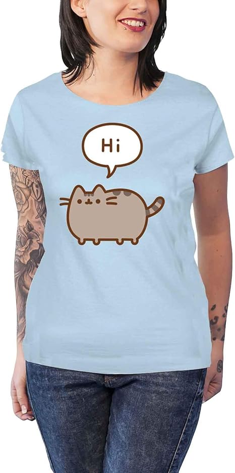 pusheen hi bye sweatshirt