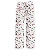 Collections Etc Corks are for Quitters Hilarious Wine Drawstring Lounge Pants