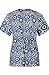 MedPro Women's Printed Medical Scrub Set Mock Wrap Top and Cargo Pants