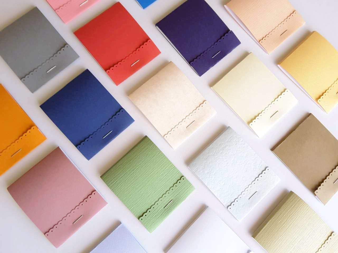 2.5 x 3 Colorful Notepads/matchbook notepads/Small Memo