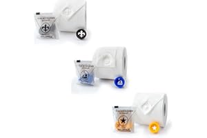 BURU SOLUTIONS Toilet Paper Stamp Elegant Voyage Trio (3 Pack) - Add a Unique Personal Touch to Your Bathroom Decor! Ideal for Housekeeping, Hotels, Rentals, Home Staging Decor
