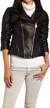 amazon ladies leather coats