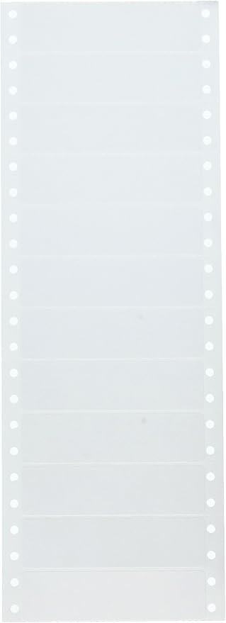 Amazon Com Compulabel Pinfeed Labels Fanfold Permanent Adhesive 3 1 2 X 15 16 White Labels Office Products