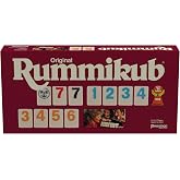 Original Retro Style Large Numbers Rummikub - Includes Tiles with Bright, Over-Sized, Inset Numbers for Easy Viewing by Pressman,Multi Color