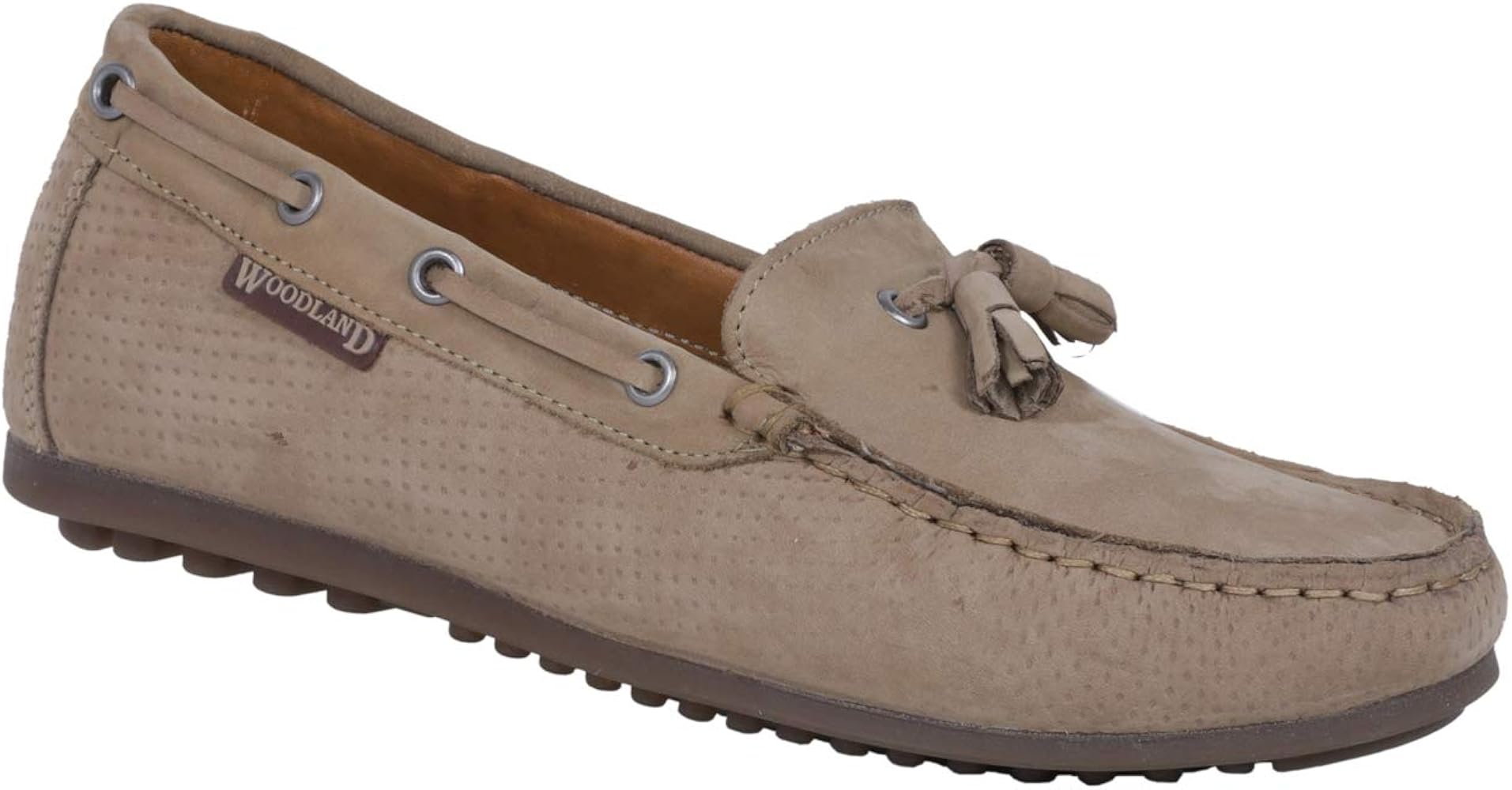 woodland khaki moccasins