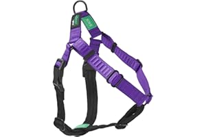 Rover Gear Better Walk No-Pull Dog Harness, Purple, Large – Stay in Control with Adjustable, Comfortable, Easy to Wear, & Durable Dog Harness – Ideal for Large Dogs 60-90lb