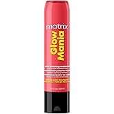 MATRIX Glow Mania Conditioner - Enhances Shine and Moisturizes, Preserves and Protects Color Vibrancy, For Dull and Color-Treated Hair, Sulfate-Free, With Glycolic Acid & Rosehip Oil