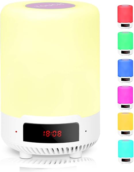 Nachttischlampe mit sensor