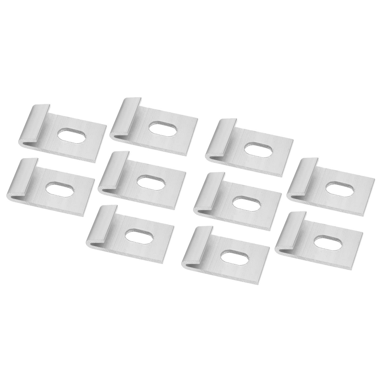 Greenhouse Clips for Glass,10Pcs Z Clips for Greenhouse Glass Panes Greenhouse Brackets Stainless Steel Greenhouse Window Clips,Window Clips Glass Pane Fixings Clips for Greenhouse Glass Clips