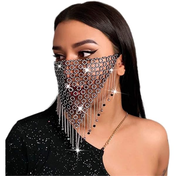 Amazon.com: Halloween Full Face 7-Sided Yin Yang Mask