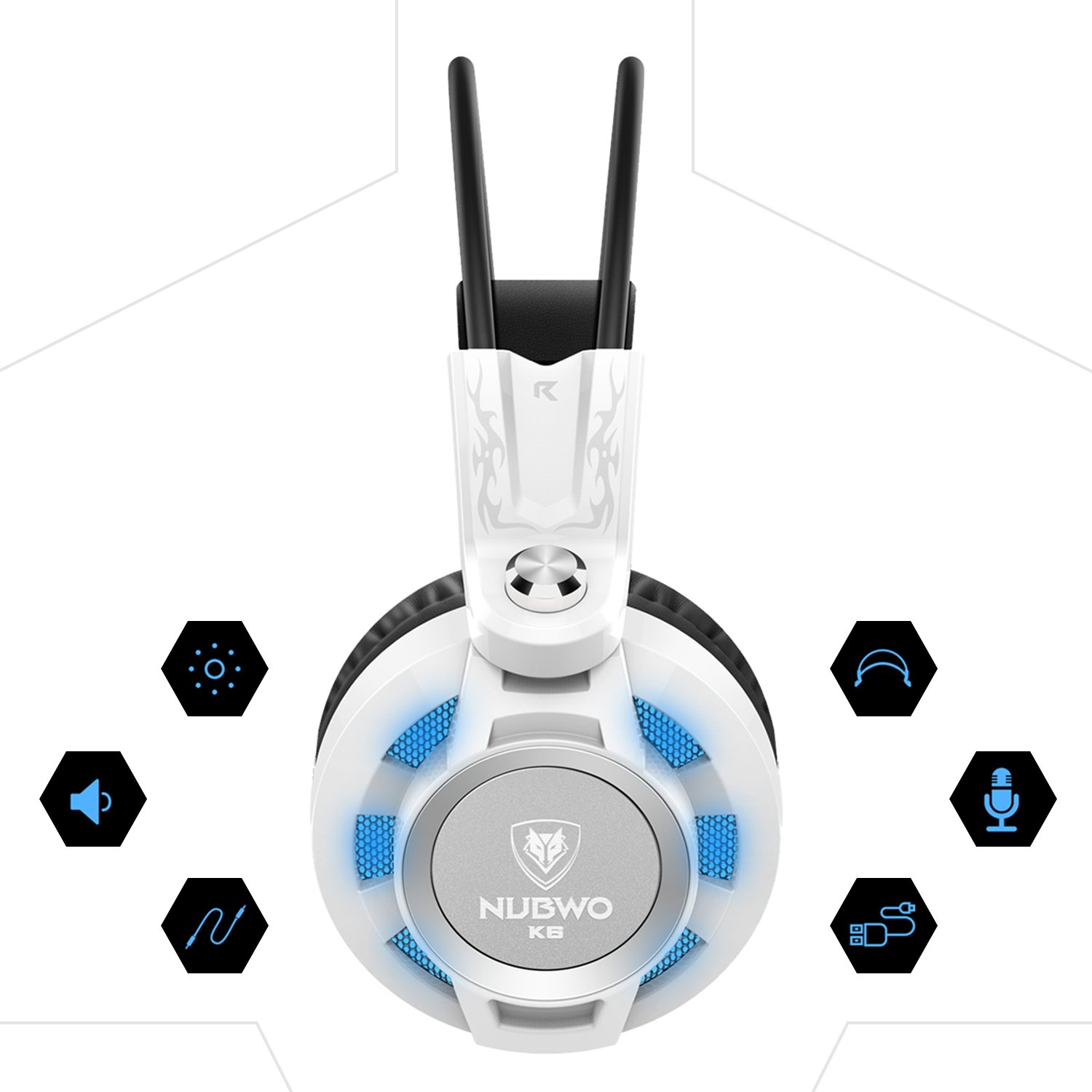 NUBWO Gaming Headphone with Microphone 