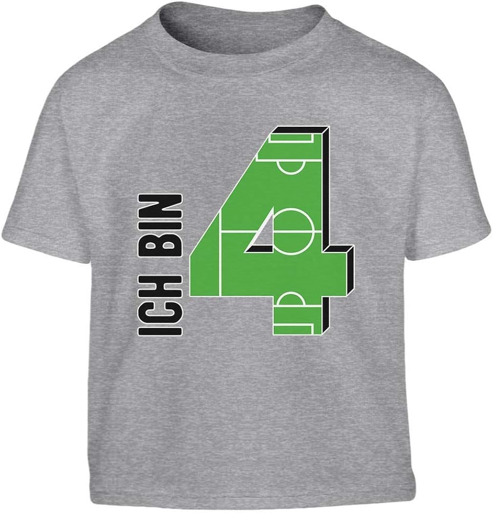 Kindergeburtstag Vier Jahre Ich Bin 4 Kleinkind Kinder Jungen T-Shirt
