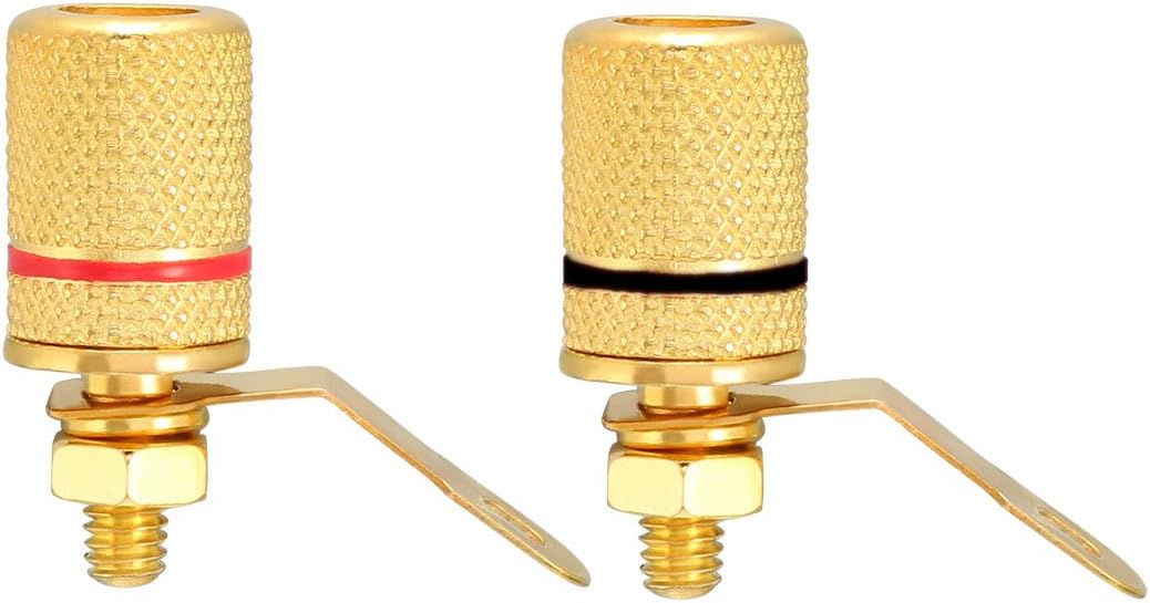 Sourcingmap 10 Pcs Video Speaker Terminal Connectors 4mm Banana Jack Outlet, 26mm x 11mm(10Pack) - Image 5