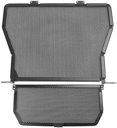 Timmart CNC Aluminum Radiator Grille Guard Cover Protector (Set of 2) Fits for BMW S1000R 2014-2017 BMW S1000RR 2010-2017 HP4 2012-2014 BMW S1000XR 2015-2017