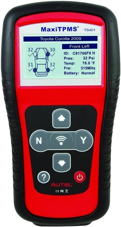 Autel MaxiTPMS TS401 Sensor Activation ReLearn Reprogram TPMS Tire