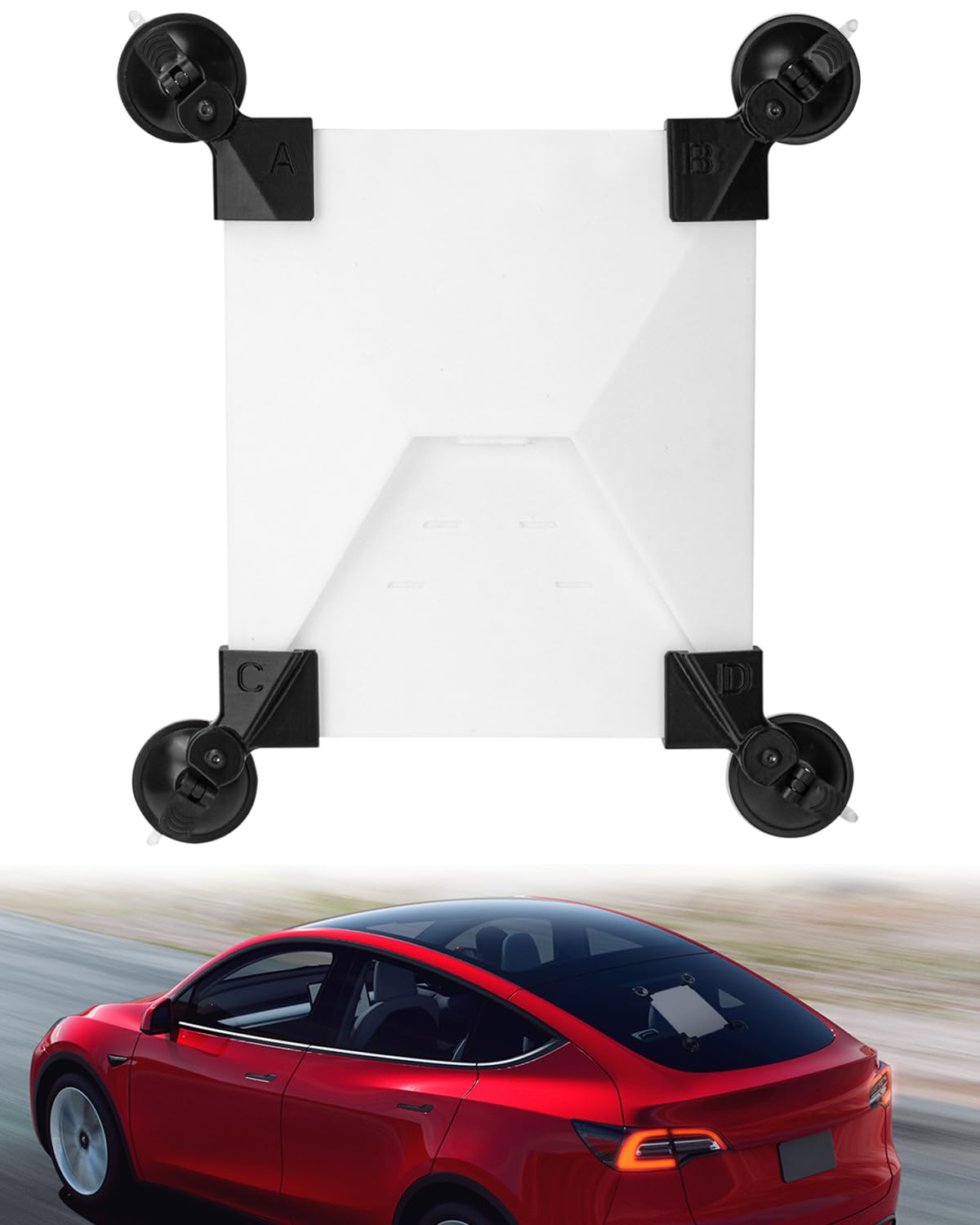 Starlink Mini Sunroof Suction Cup Mount 3D Printed Mounting Kit for Car Sunroof and Rear