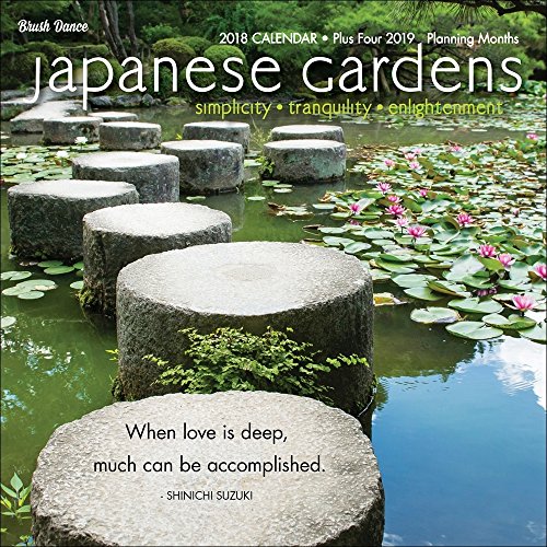 Japanese Gardens 2018 Calendar by 