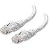 Cable Matters Cat6 Snagless Ethernet Patch Cable in White 50 Feet
