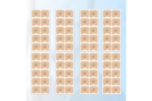 Magnetic Nasal Strip Refill Tabs, 40-Day Count Nose Patch/Tabs, Sweat-Resistant, Strong Adhesive for All-Day Wear