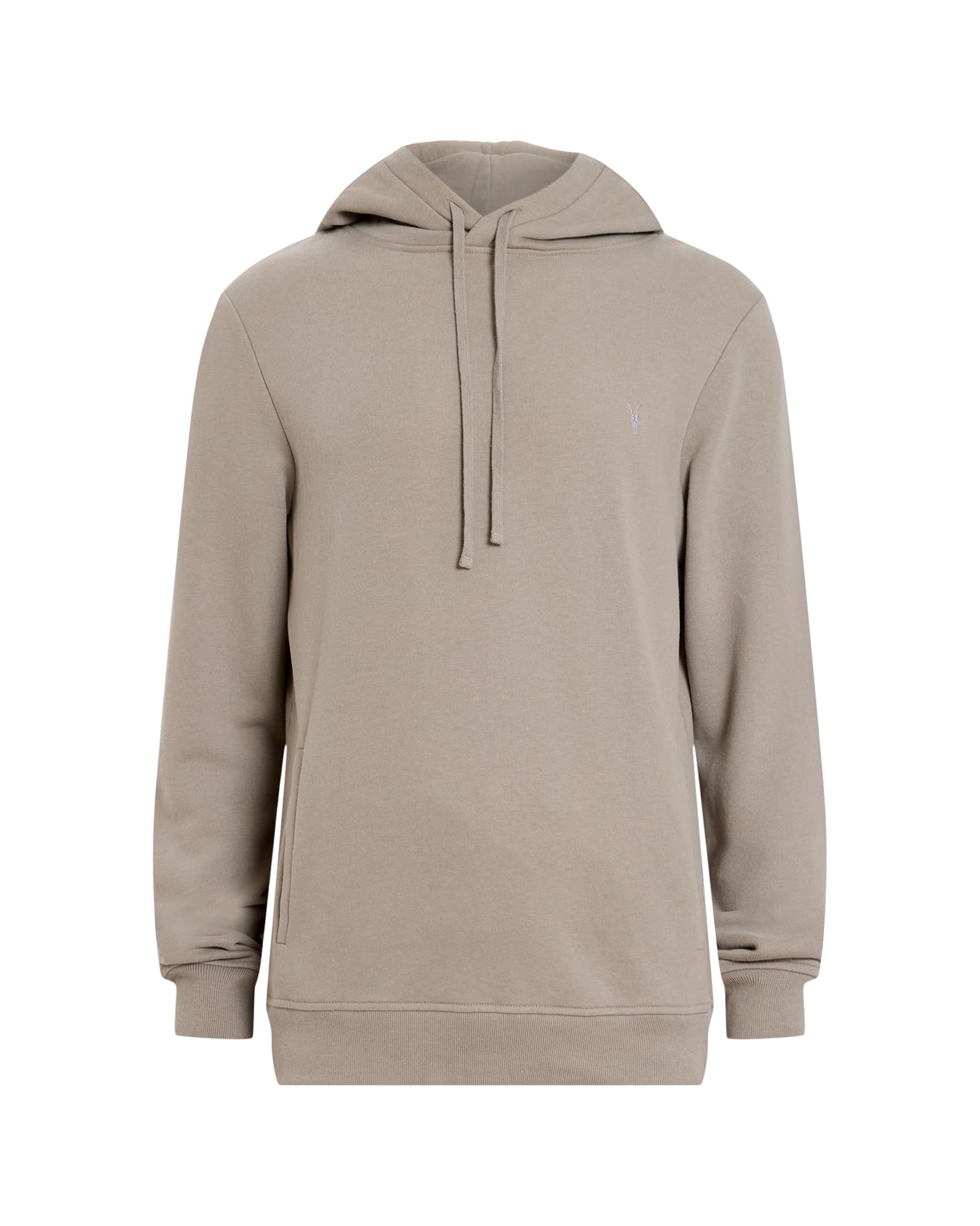 AllSaints Mens Sweatshirt Raven Oth Hoody Chestnut Brown XL
