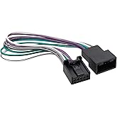 RED WOLF Car Radio Add Amplifier Subwoofer T-Harness Adapter Connector Compatible with Toyota 2018-2023 Camry, 2019-2023 Tacoma RAV4 Corolla Non JBL System Plug and Play