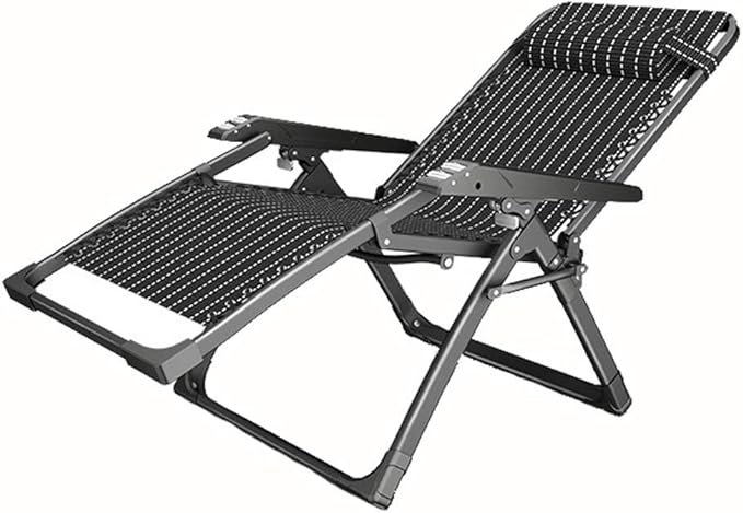 ZDY Plegables Sillas Reclinables con Reposacabezas, Reclinado Al Aire