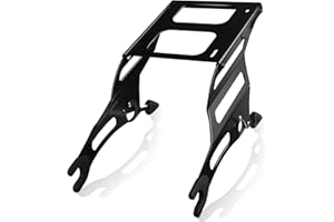 HARVARDS CHROME Detachable Two-Up Mounting Luggage Rack Quick Release Trunk Base Mount Tour Pak Rack Fits for Indian Chieftain Dark Horse Roadmaster Challenger Springfield Vintage 2014-2024