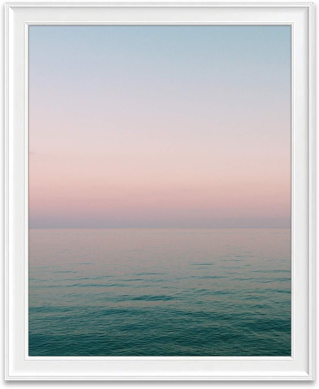 Photographs - Pink Sunset Sunrise Beach Ocean Nautical Photography Print, Unframed, Beautiful Abstract Colored Coastal Home and Wall Decor, 8x10 Inches