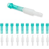 10-Pack Swivel Oxygen Connectors, 360&deg; Rotatable, Standard Male/Female | 360-Degree Rotation, Cannula, Hose, Tube Connectors, Oxygen Line Splitter,Standard Size - Male/Female，10-Pack