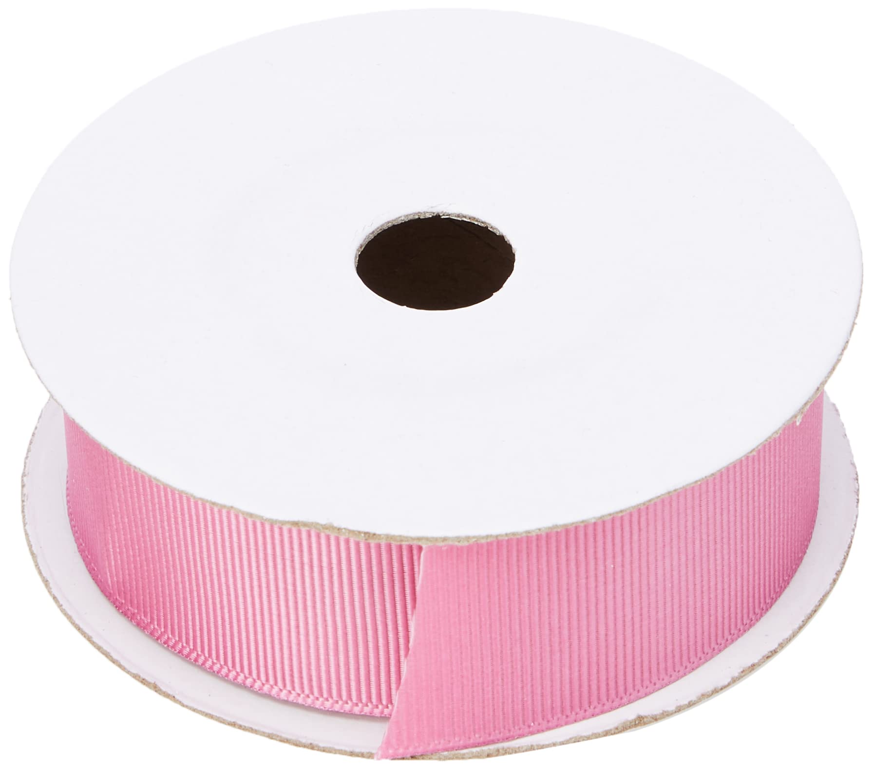 CLUB GREEN Grosgrain Ribbon, Dusty Pink, 25 mm x 10 m