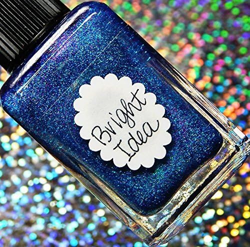 Lynnderella Limited Edition—Blue Holographic Nail Polish—Bright Idea