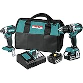 Makita XT269T 18V LXT Lithium-Ion Brushless Cordless 2-Pc. Combo Kit (5.0Ah)