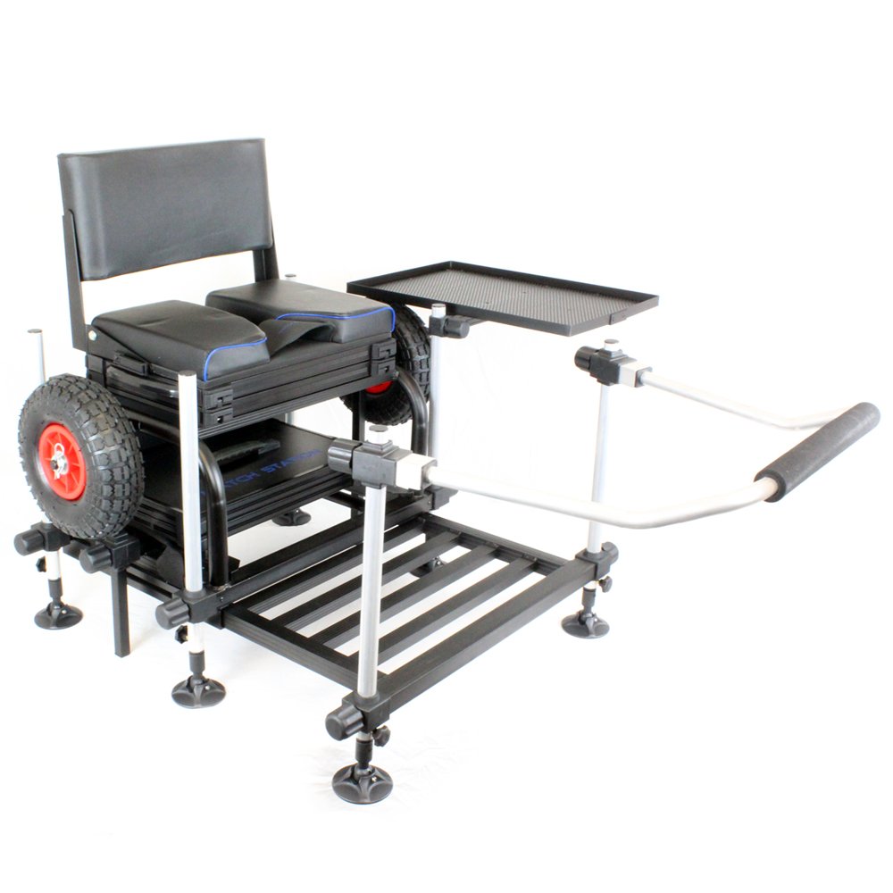 MATCH STATION 3D MODBOX COMPETITION SEAT BOX + BACK REST + SIDE TRAY + WHEEL KIT Amazon.co.uk