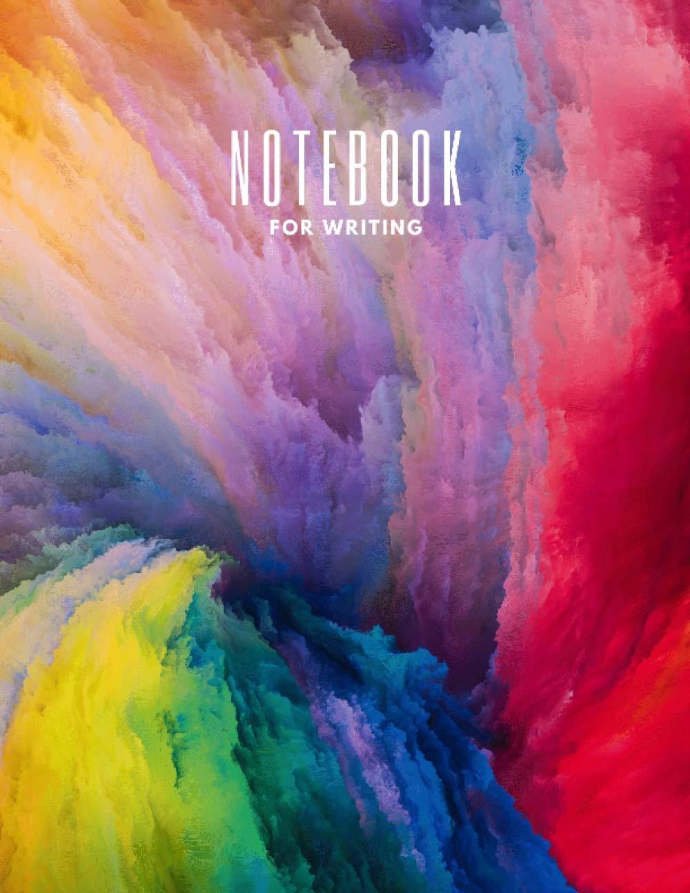 Notebook for writing: College Ruled, Soft Cover, Large Composition Book, 8.5 x 11 inch (21,59 x 27.94 cm), 110 pages for writing