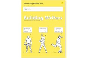 Learning Without Tears Building Writers Student Edition, Age 6+, 1st Grade+, Handwriting Without Tears, Narrative, Informatio