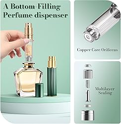 TOPTHY 10ml Perfume Travel Refillable Bottle