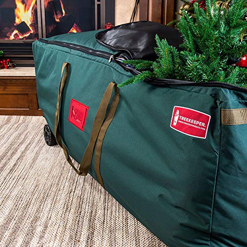 [Rolling Duffle Bag Tree Storage Bag] Big Wheeled 9 Foot Christmas