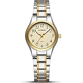 LN LENQIN Watches for Women Easy Read Waterproof Ladies Watches Quartz Wrist Watch with Stainless Steel Band