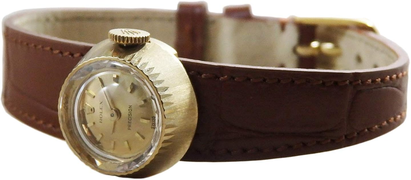 Amazon ロレックス カメレオン レディース アンティークウォッチ プレシジョン 1965年 Rolex 並行輸入品 レディース腕時計 腕時計 通販