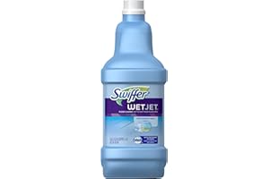 Swiffer WetJet All Purpose Floor Cleaner Solution, Liquid Refill Bottle, Open Window Fresh Scent, 1.25 L