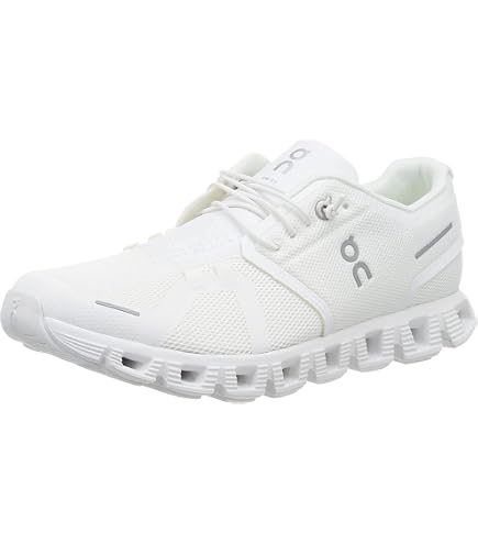 Amazon.com | On Men's Cloud 5 Sneakers, All White, 10 | Road Running
