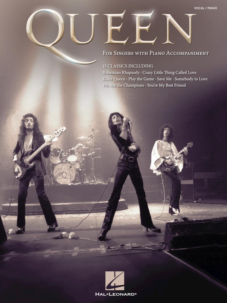 Queen: For Singers With Piano Accompaniment