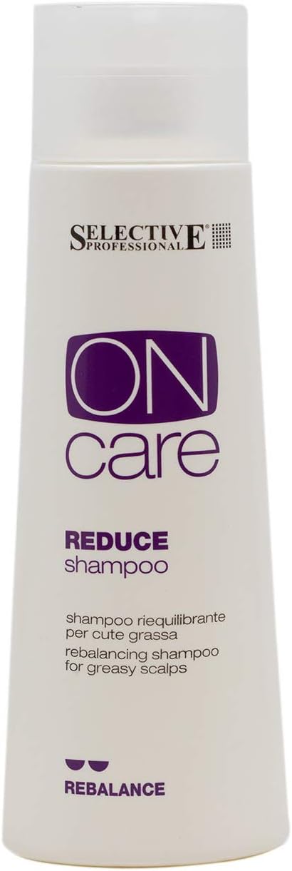 Selective On Care Reduce Shampoo 250 ml for gentle cleansing.