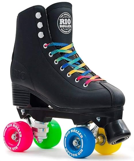 Rio Roller Figure Rollschuhe Disco Roller schwarz