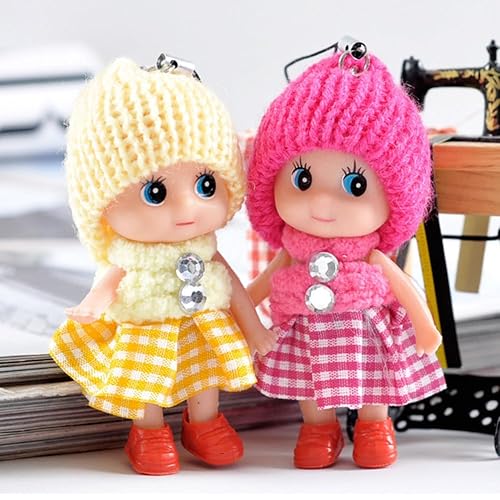 PCS Tiny Dolls, Silicone Princess Mini Doll for Girls, DIY - Main Image